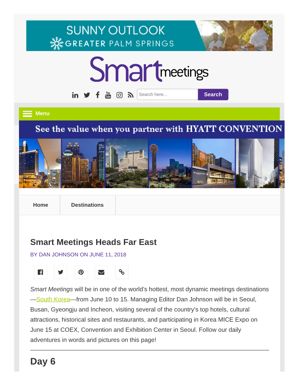 Smart Meetings Heads Far East