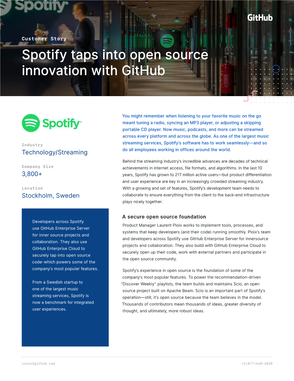 Spotify Taps Into Open Source Innovation with Github