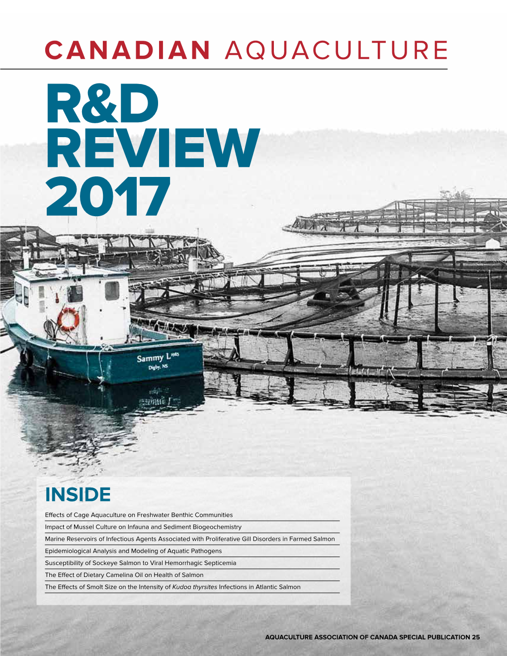 Canadian Aquaculture R&D Review 2017