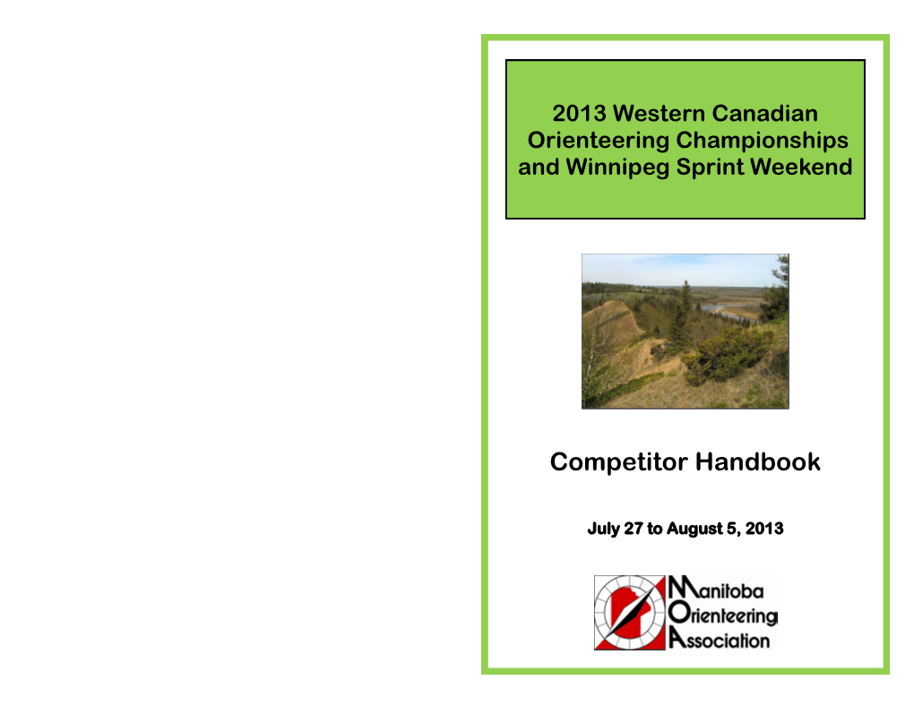 Competitor Handbook