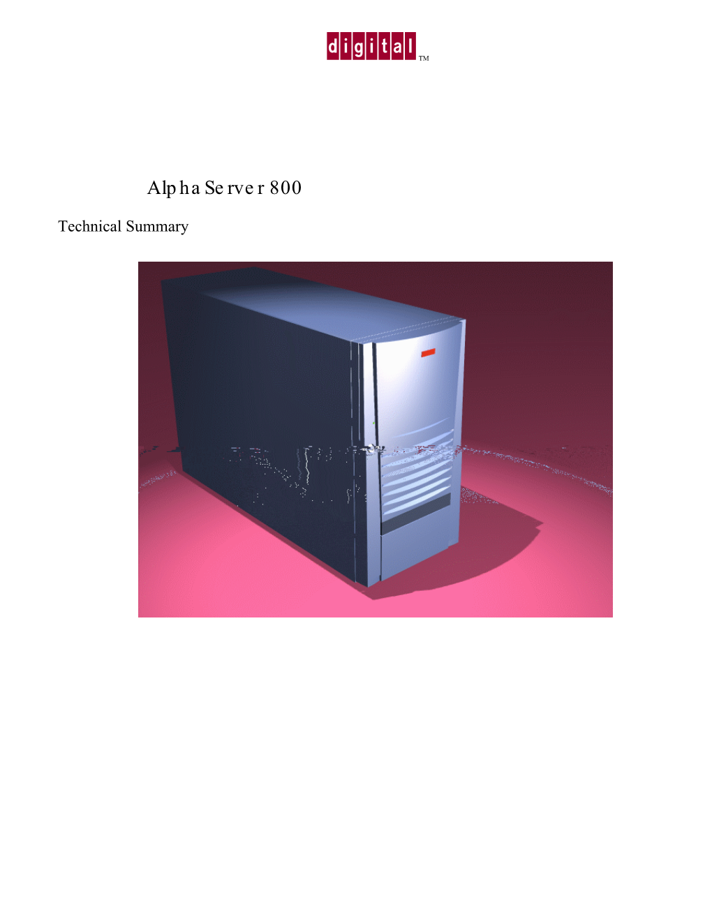 Alphaserver 800