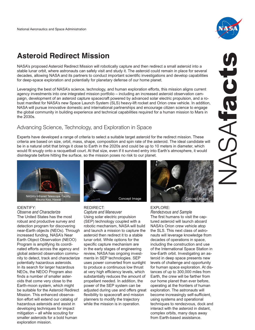 Asteroid Redirect Mission