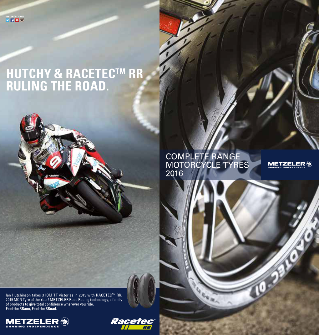 Complete Range Motorcycle Tyres 2016