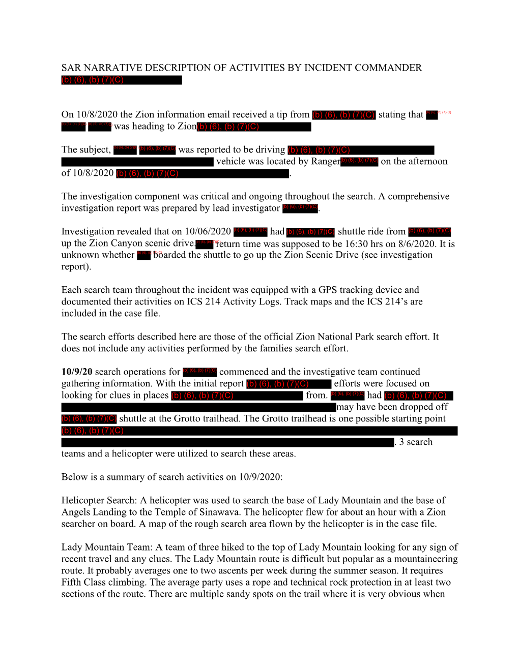 Supplemental-Redacted Name1 PR Redacted