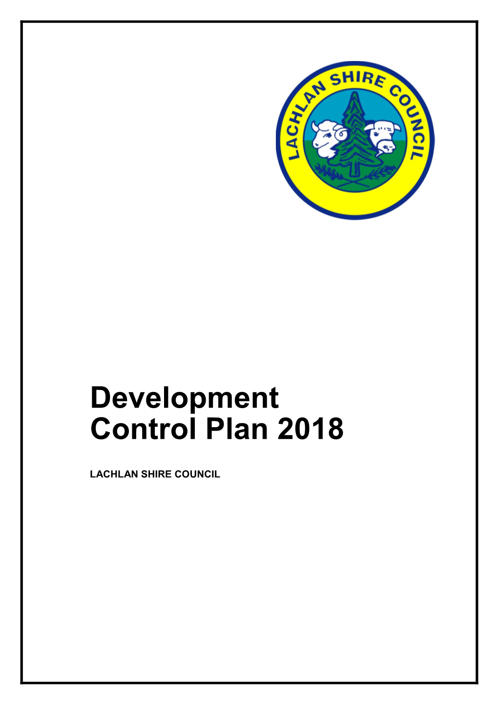 Development Control Plan 2018