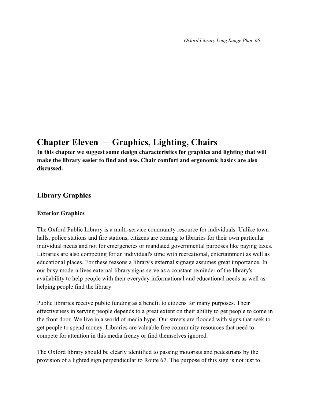 Chapter Ten Graphics, Lighting, Chairs