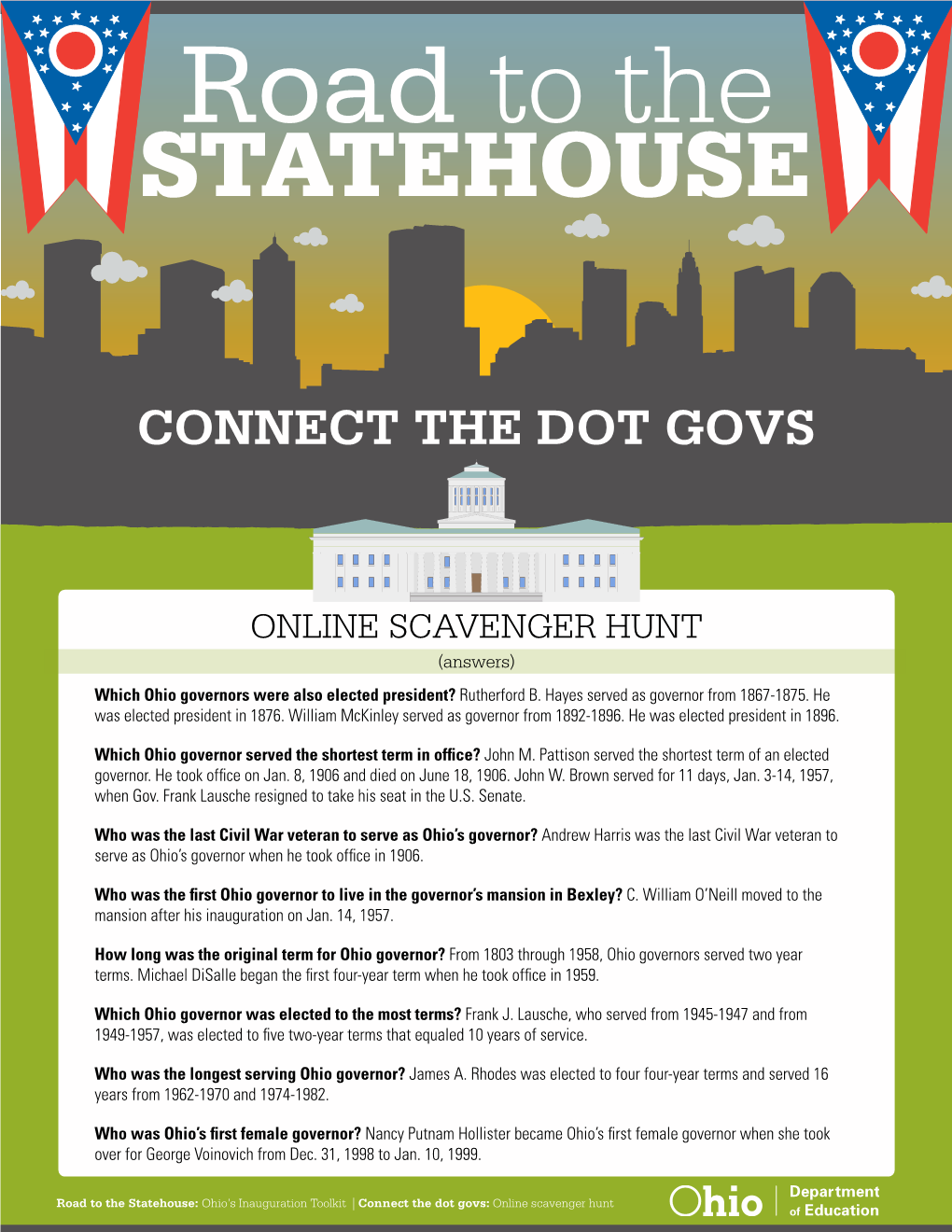 Connect the Dot Govs: Online Scavenger Hunt