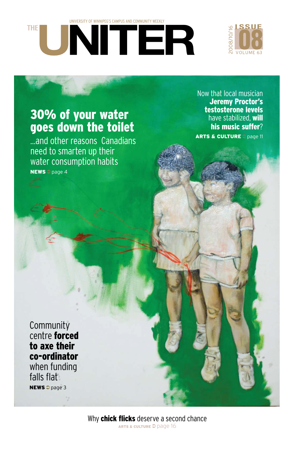 30% of Your Water Goes Down the Toilet