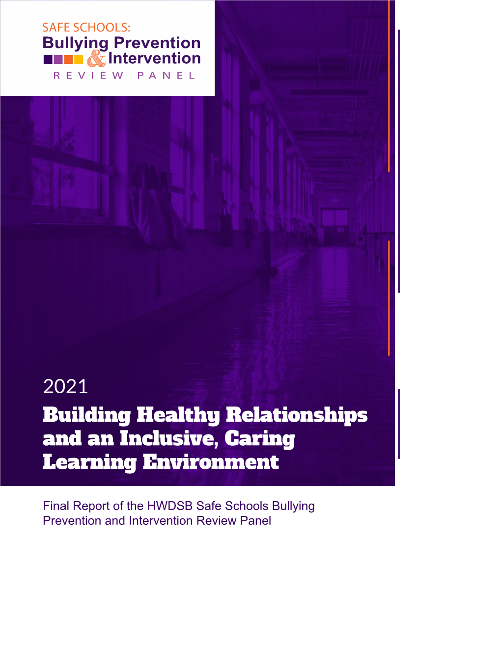 2021 Building Healthy Relationships and an Inclusive, Caring Learning Environment