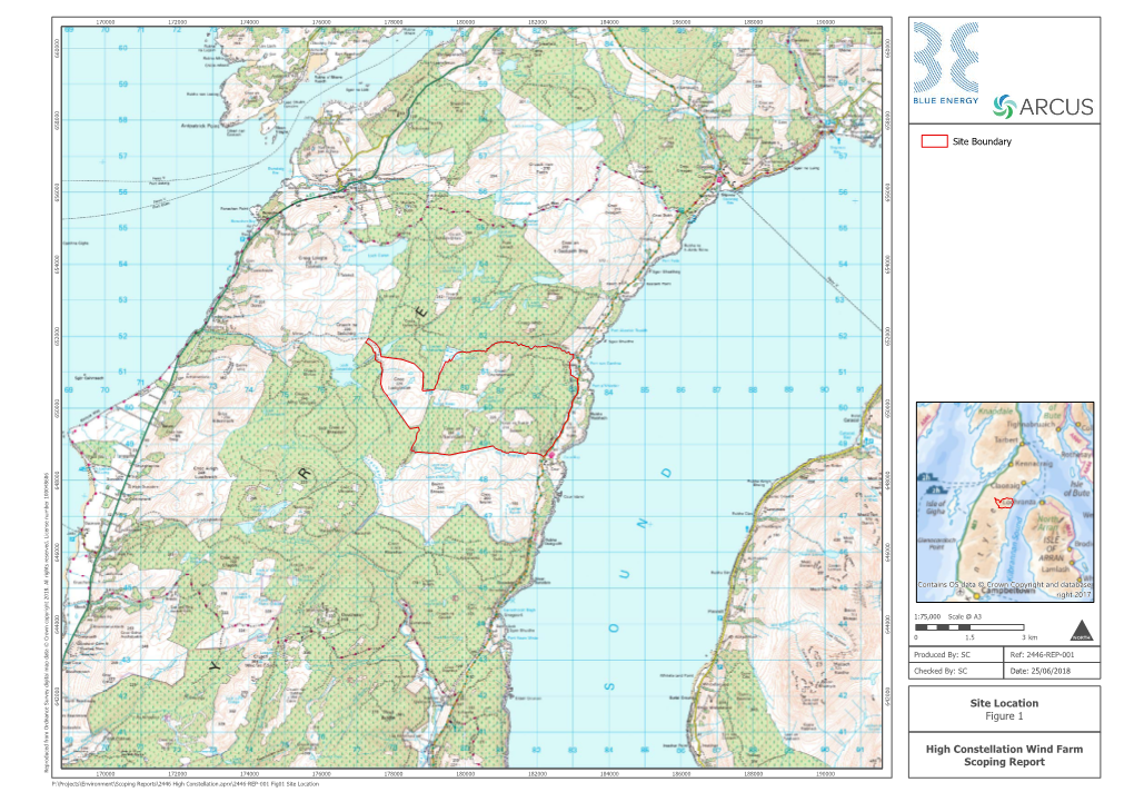 High Constellation Wind Farm Scoping Report Site Location Figure 1