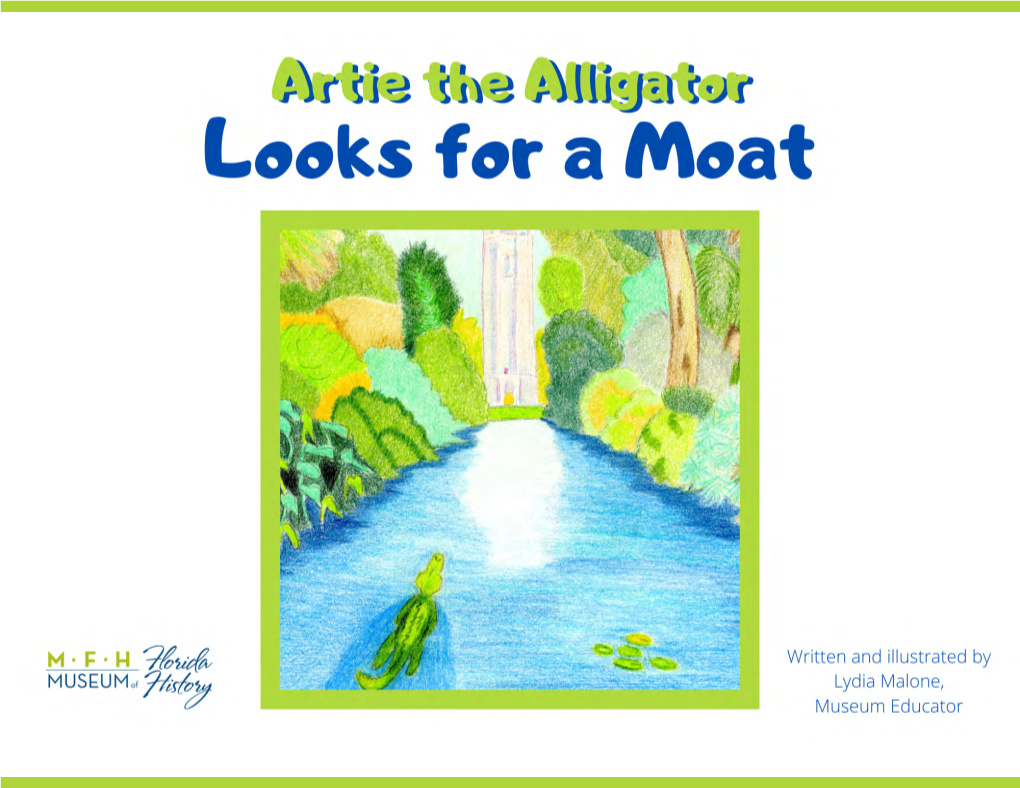 Artie-The-Alligator-Looks-For-A-Moat