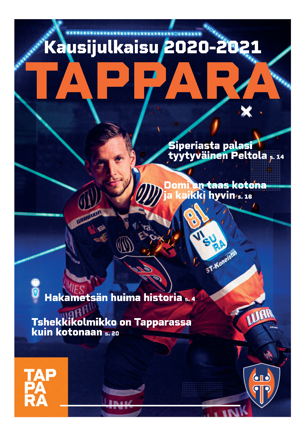 Lataa Tappara Kausijulkaisu 2020-2021 Tästä