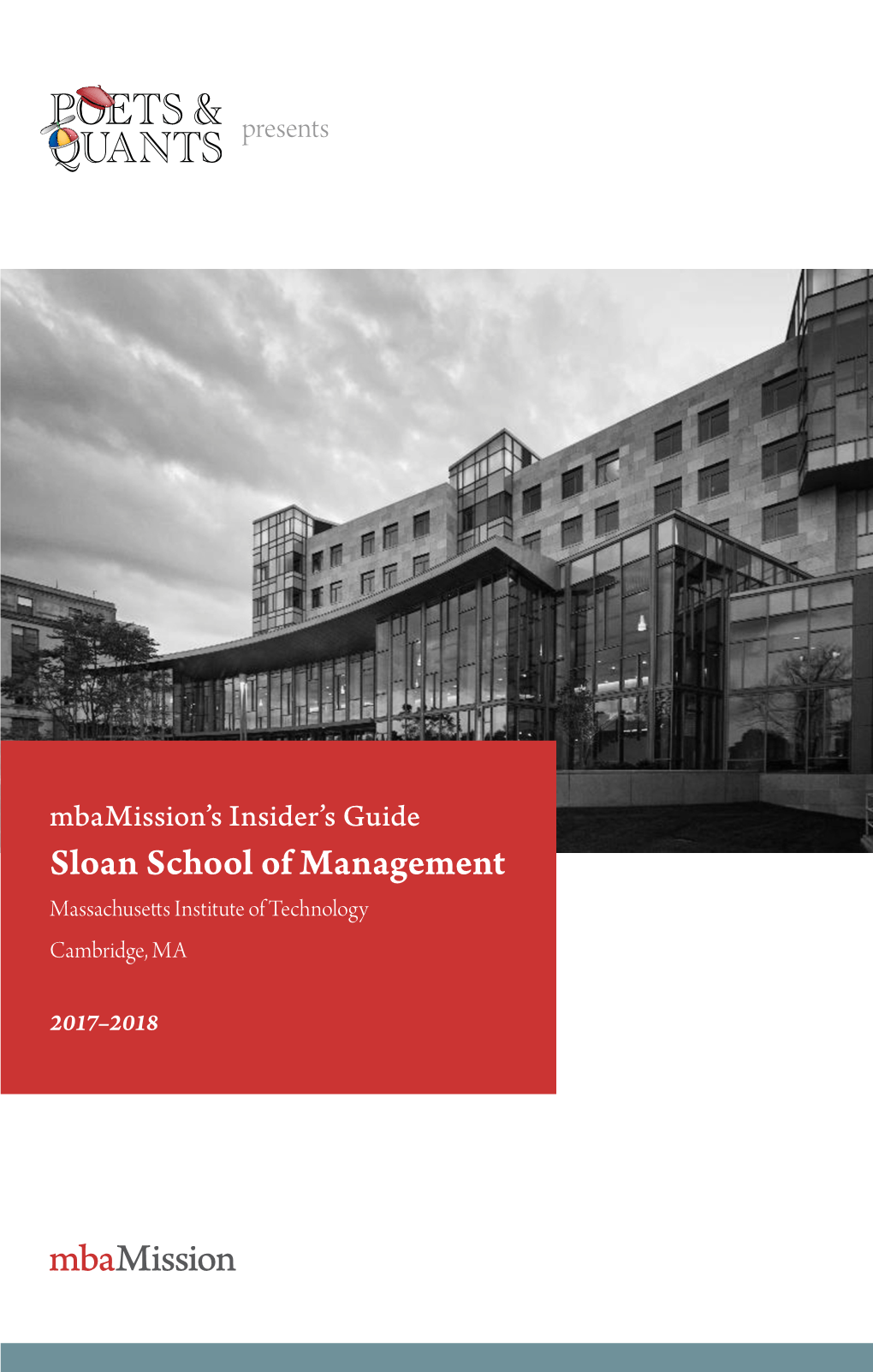 Insider's Guide: Sloan School of Management