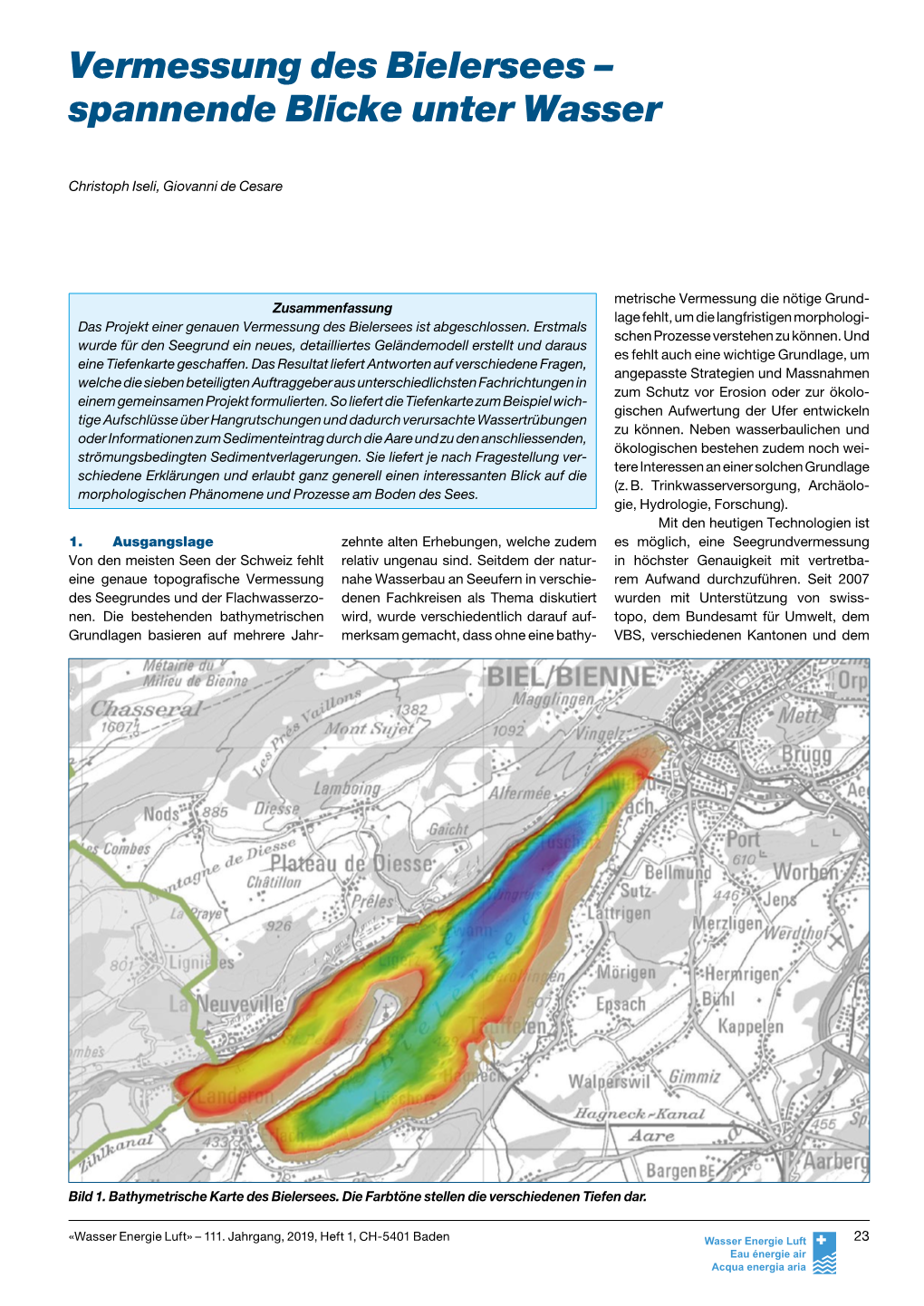 Vermessung Des Bielersees – Spannende Blicke Unter Wasser