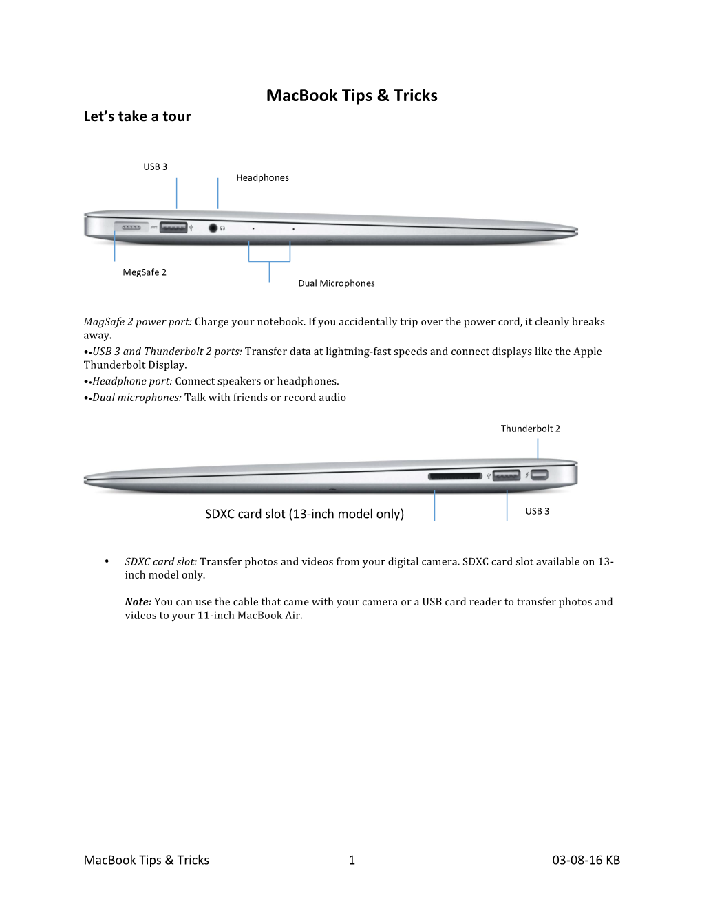 Macbook Tips & Tricks