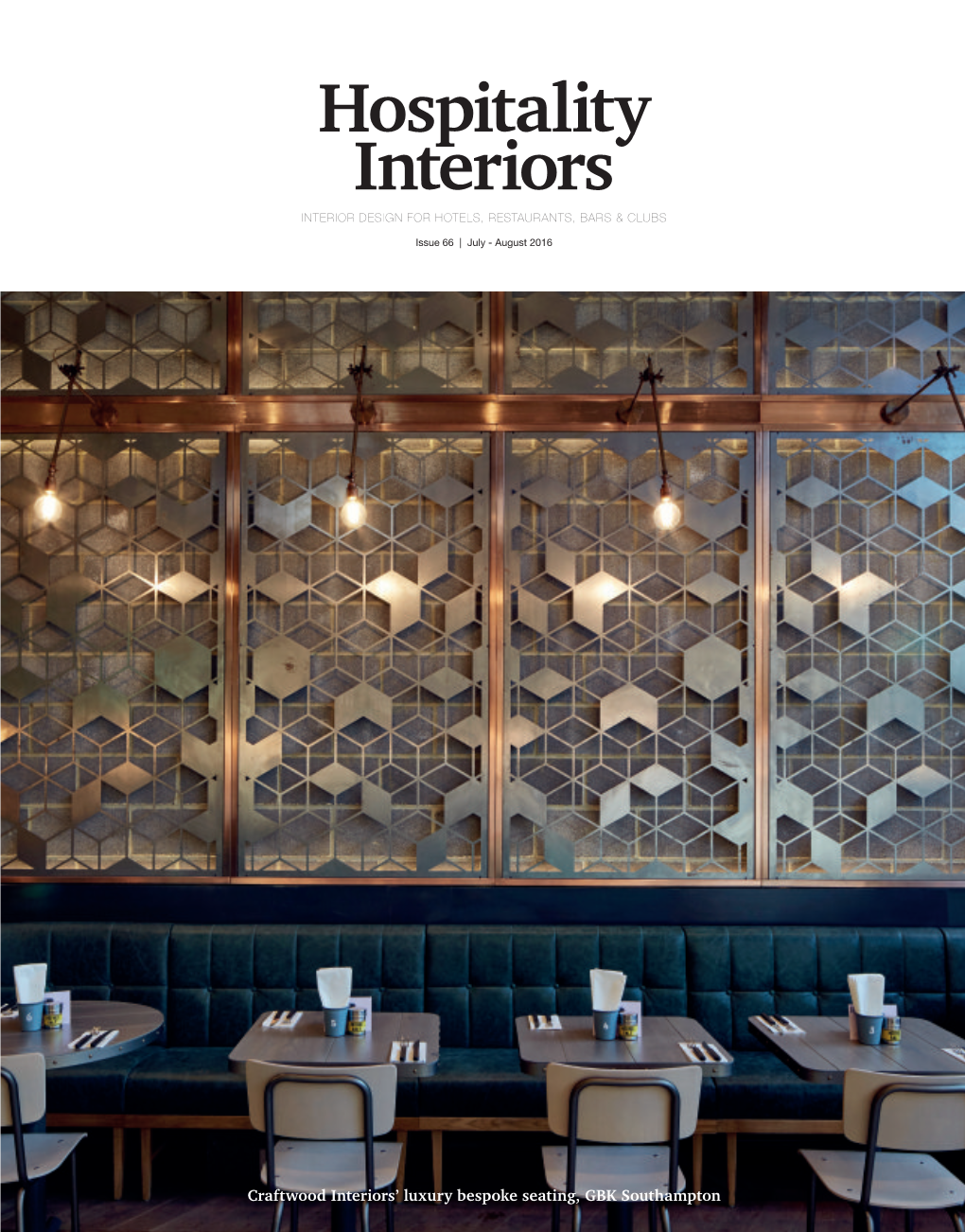 Hospitality Interiors INTERIOR DESIGN for HOTELS, RESTAURANTS, BARS & CLUBS