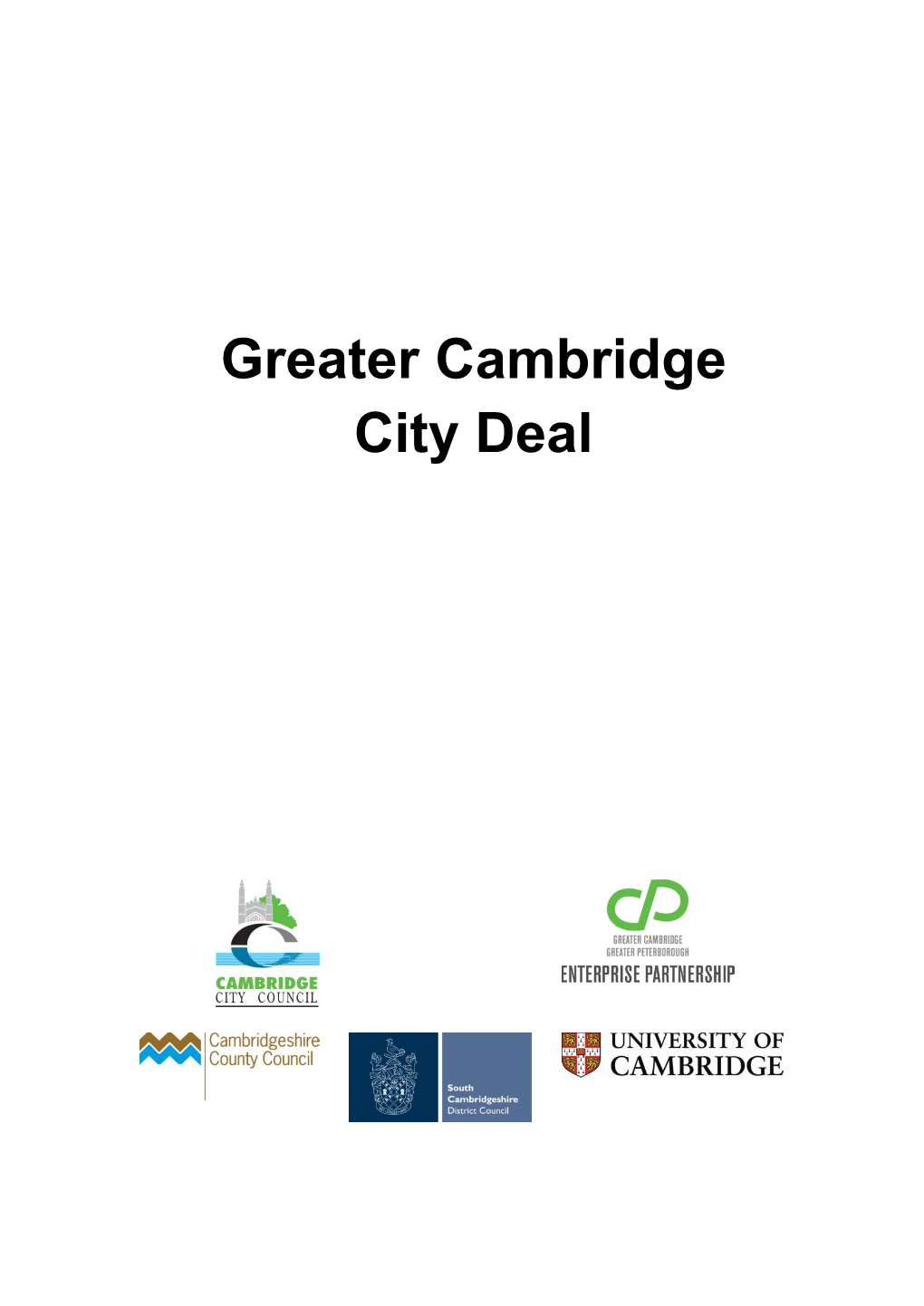 Greater Cambridge City Deal