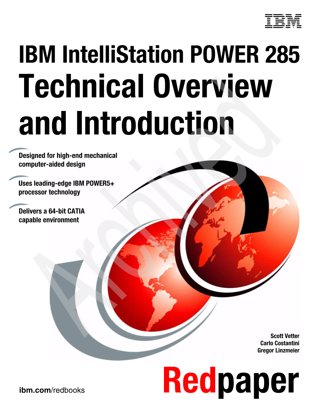 IBM Eserver Technical Workstation Whitepaper