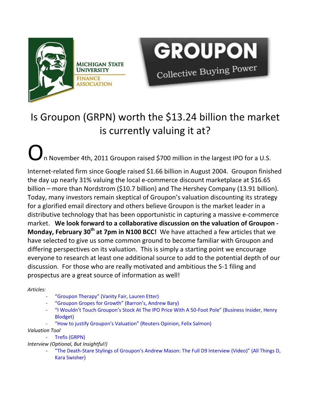 Is Groupon (GRPN) Worth the $13.24 Billion the Market Is Currently Valuing It At?