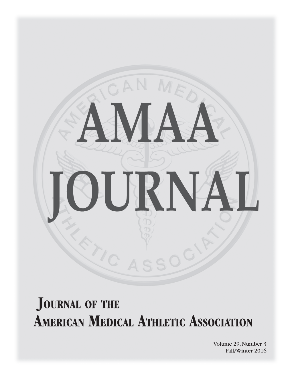 Journal of the American Medical Athletic Association