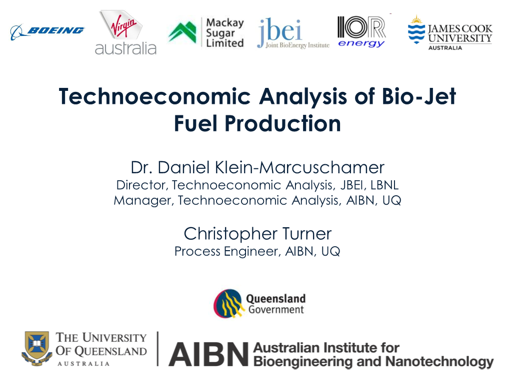 Technoeconomic Evaluation of Biotechnology Advances For