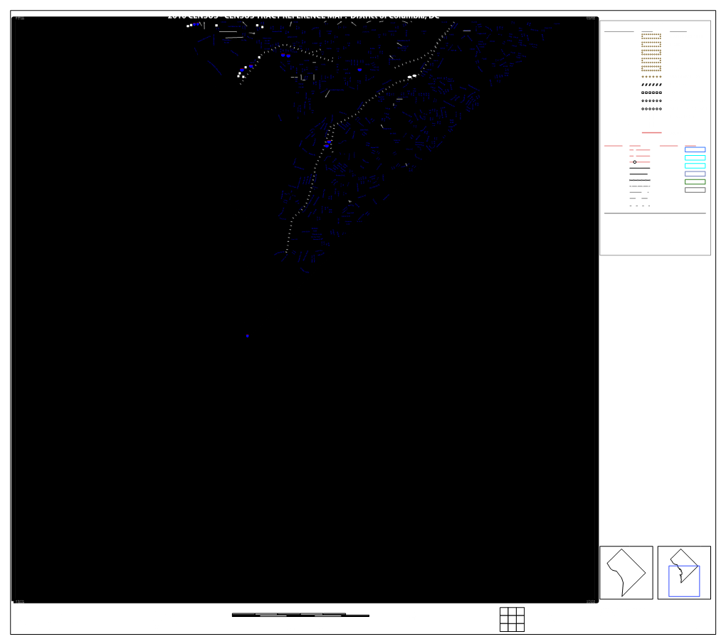 CENSUS TRACT REFERENCE MAP: District of Columbia, DC