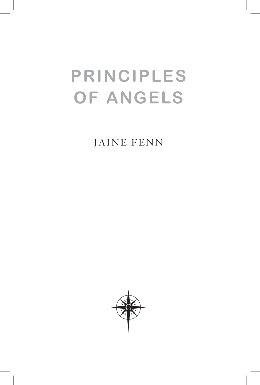 Principles of Angels