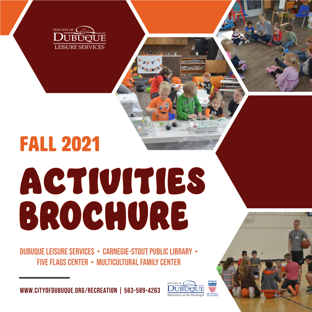 Summer 2021 Activities Brochure