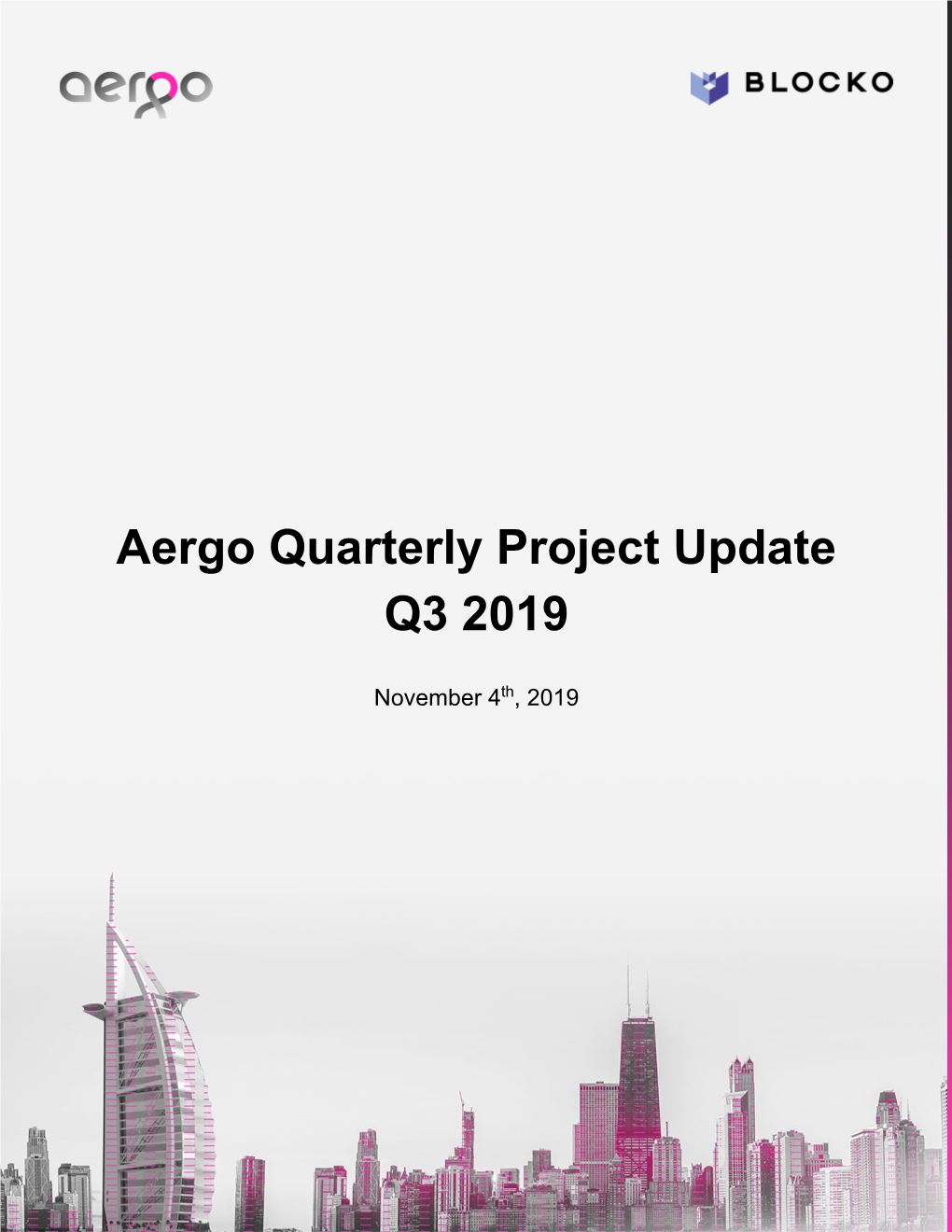 Aergo Qpu Q3-2019