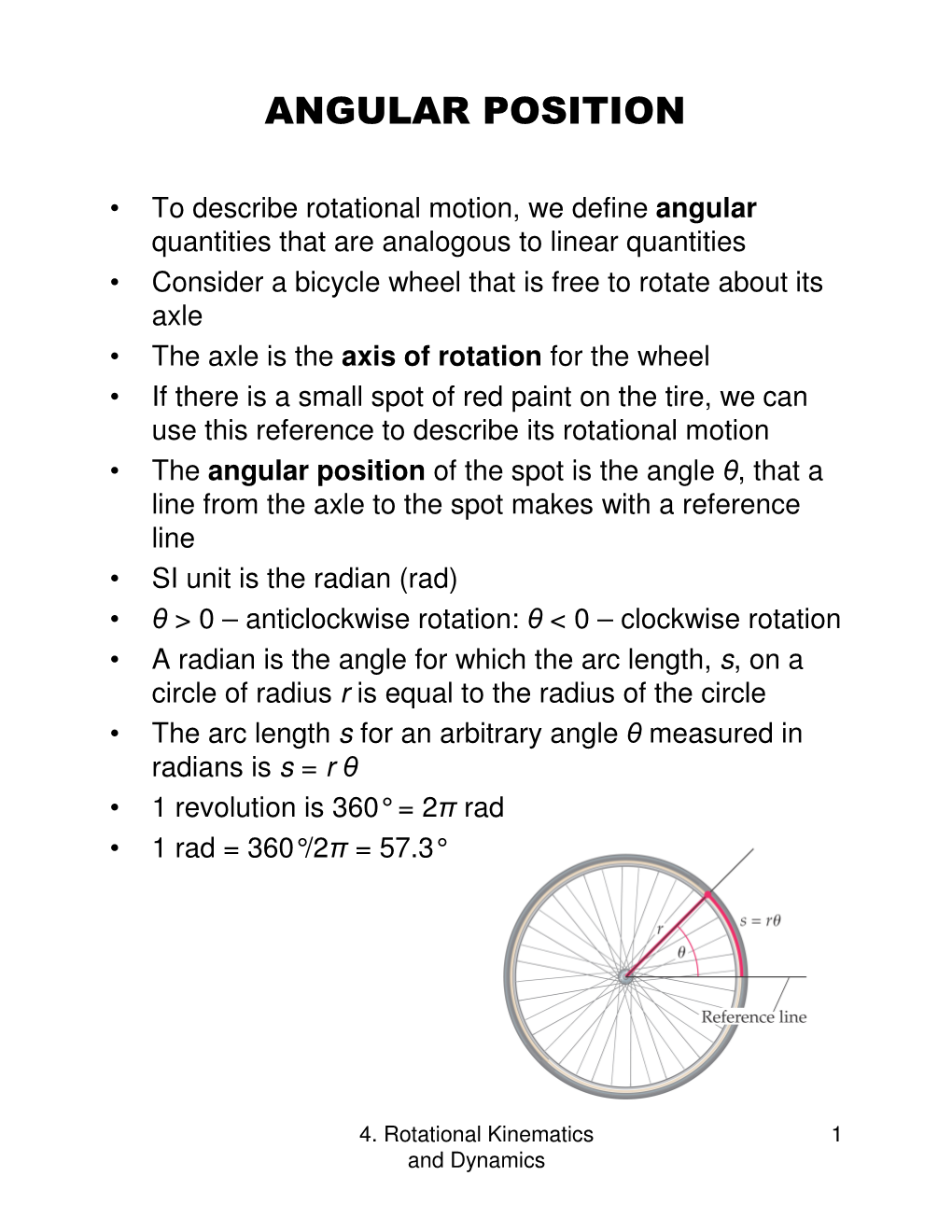 Angular Position