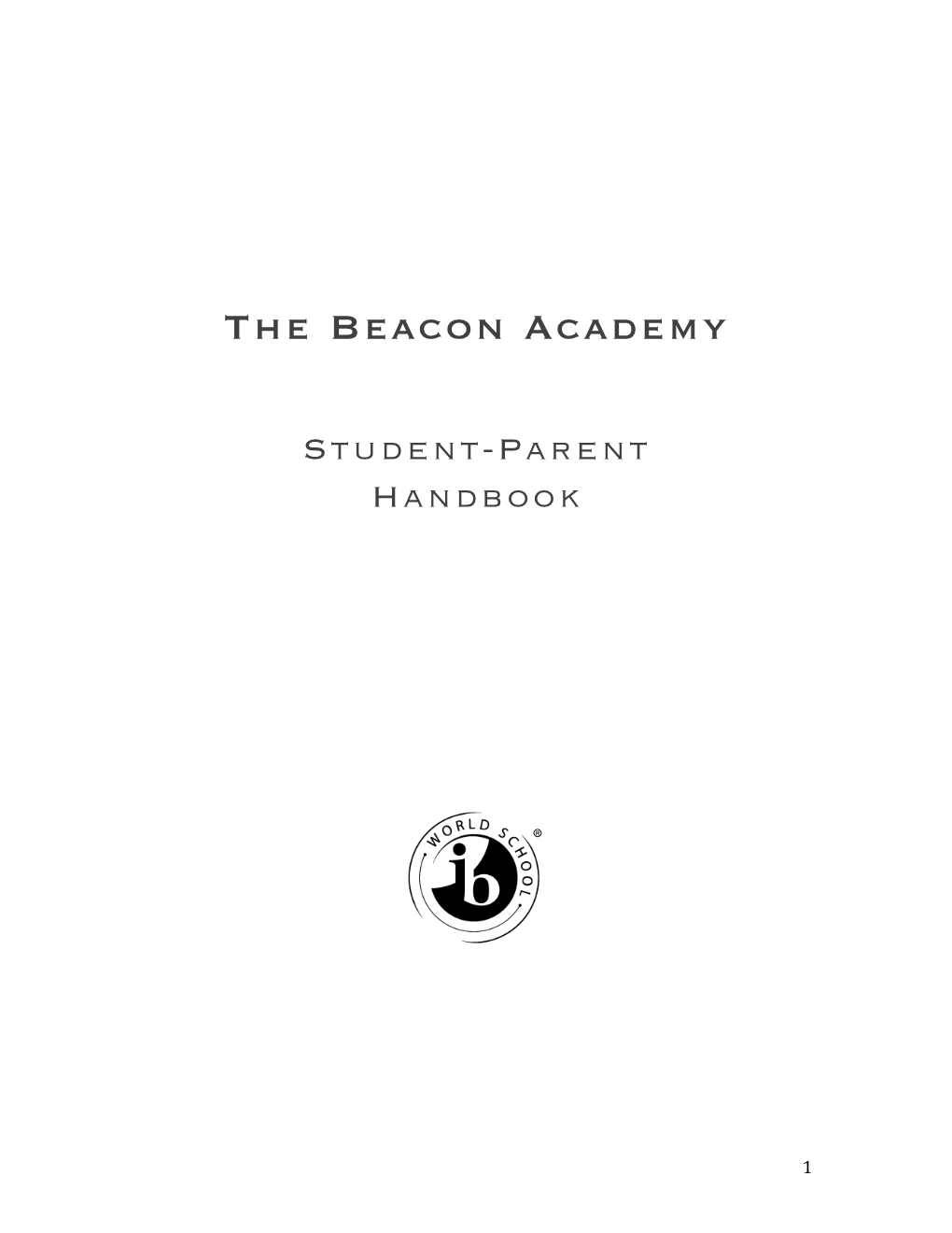 Student Parent Handbook2011-2012