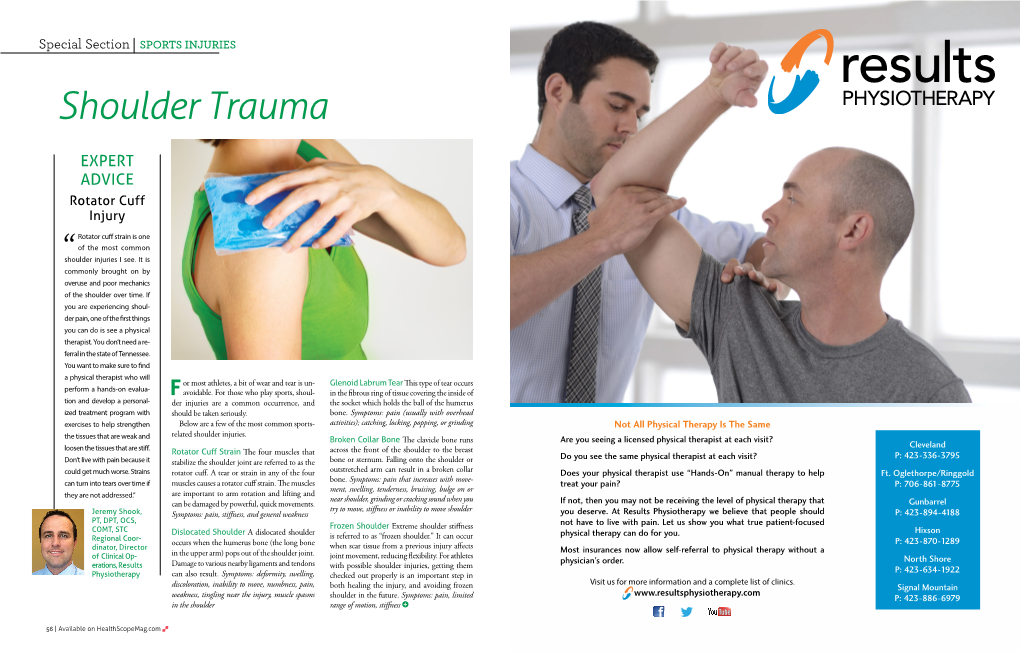 Shoulder Trauma