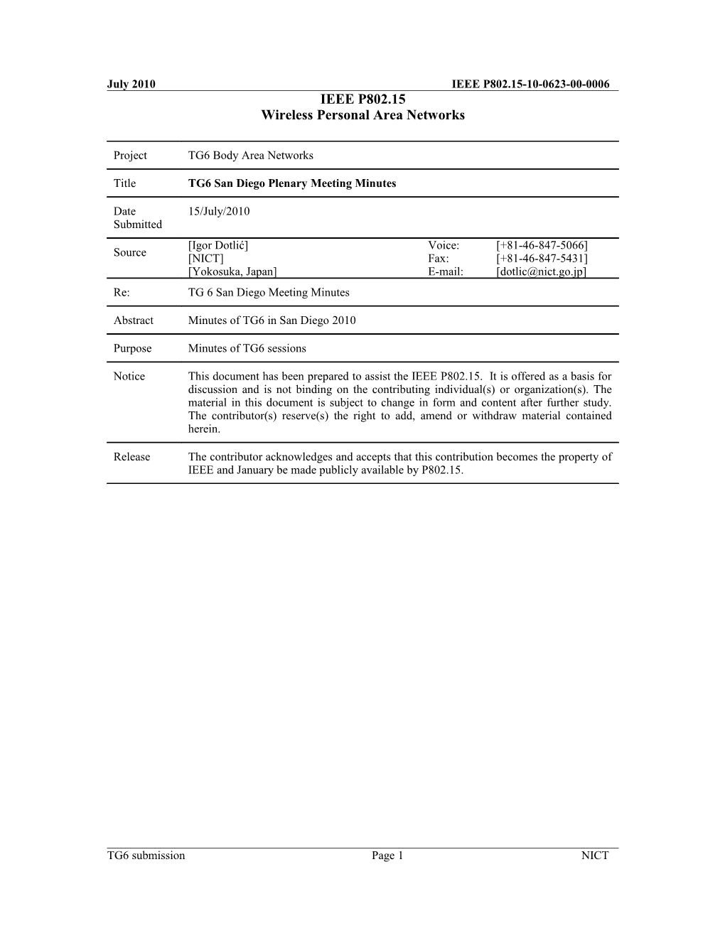 Wireless Personal Area Networks s21