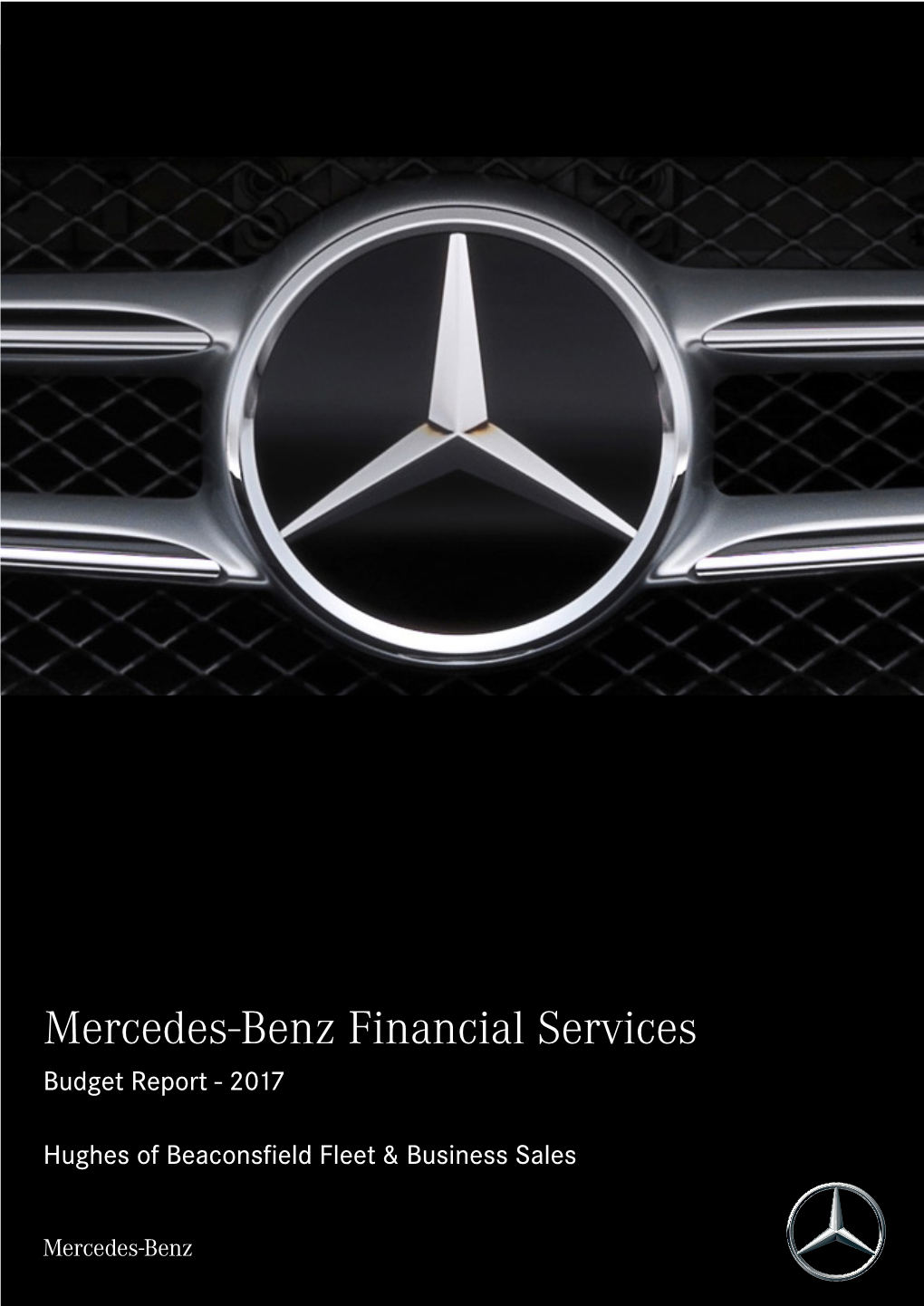 Mercedes-Benz Financial Services Budget Report - 2017