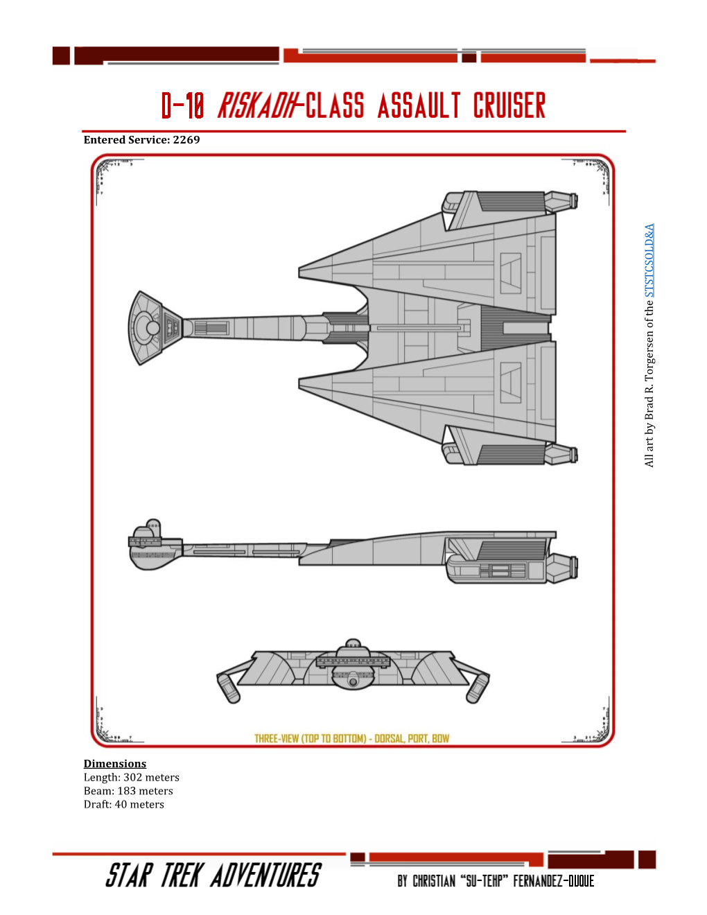 Klingon D-10 Riskadh Class