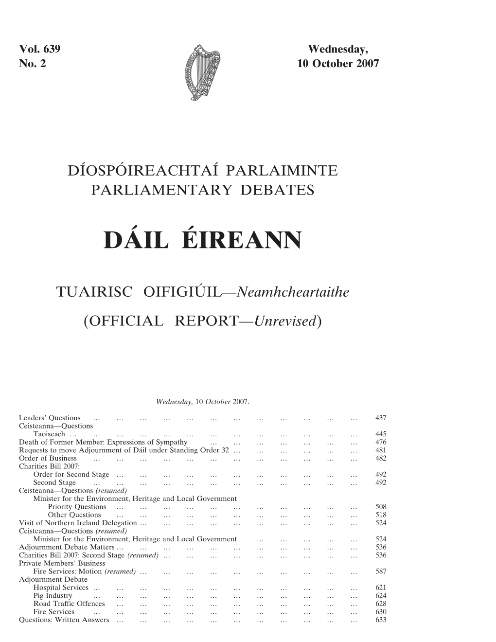 Da´Il E´Ireann