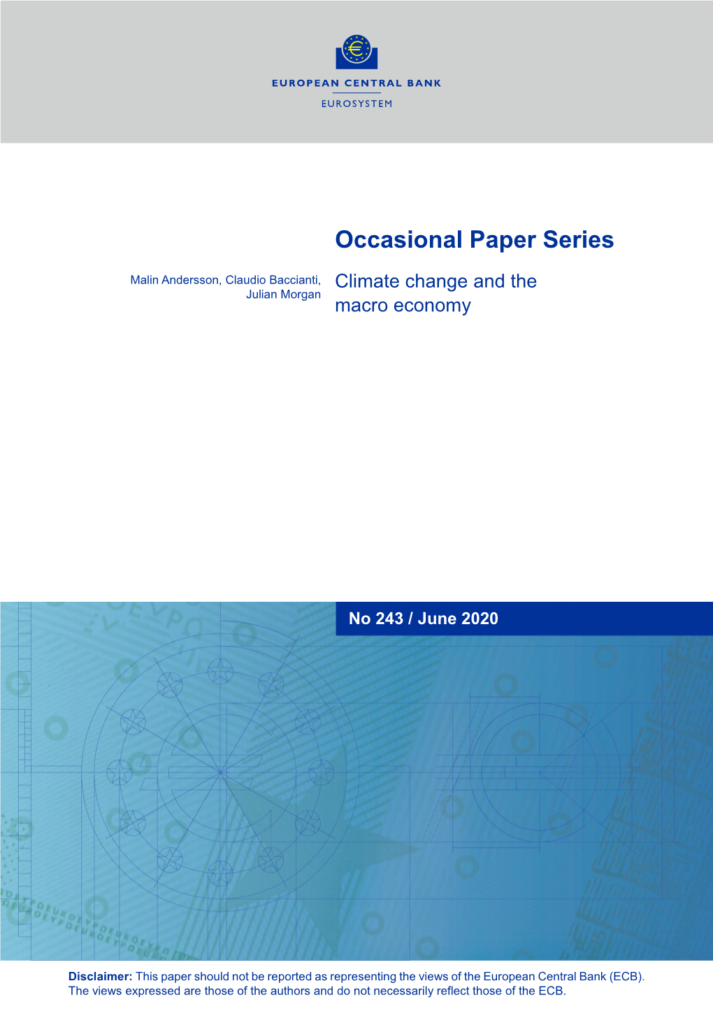 Occasional Paper Series