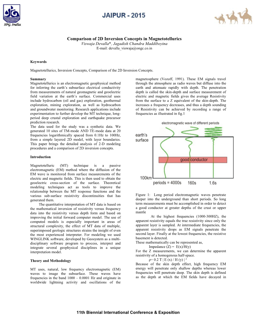 This Is the Title of an Example SEG Abstract Using Microsoft Word 11