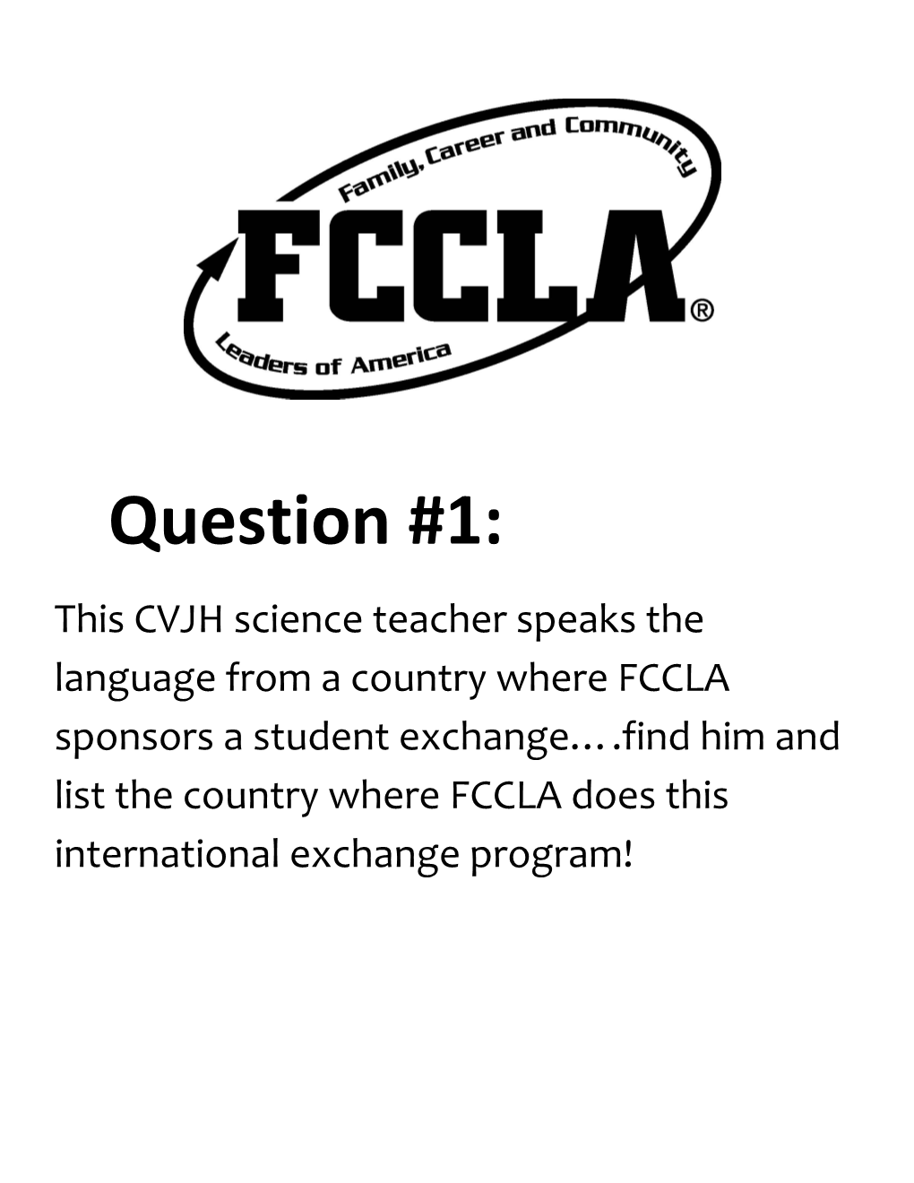 Country: Japan (FCCLA Japanese Exchange)