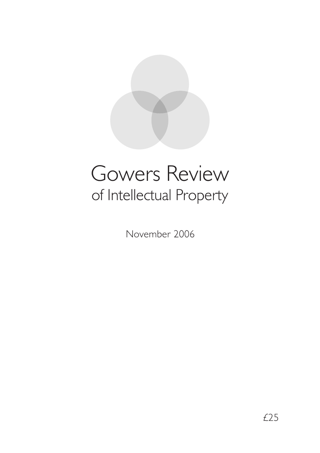 Gowers Review of Intellectual Property