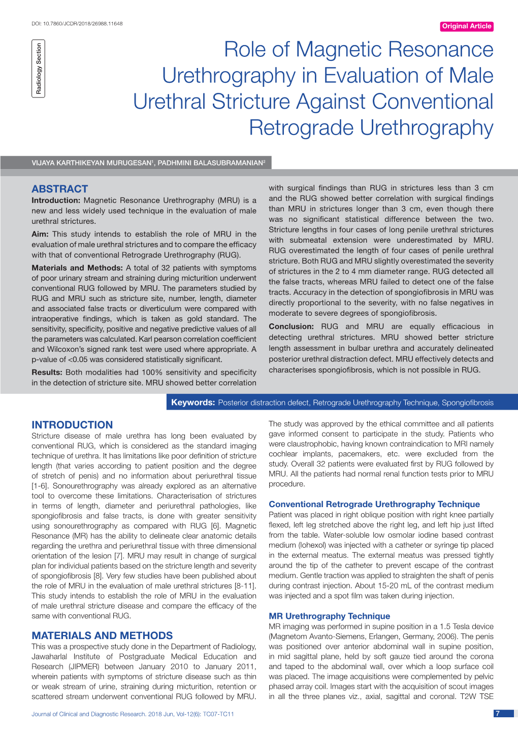 Role of Magnetic Resonance Urethrography in Evaluation of Male Urethral Stricture Against Conventional Retrograde Urethrography