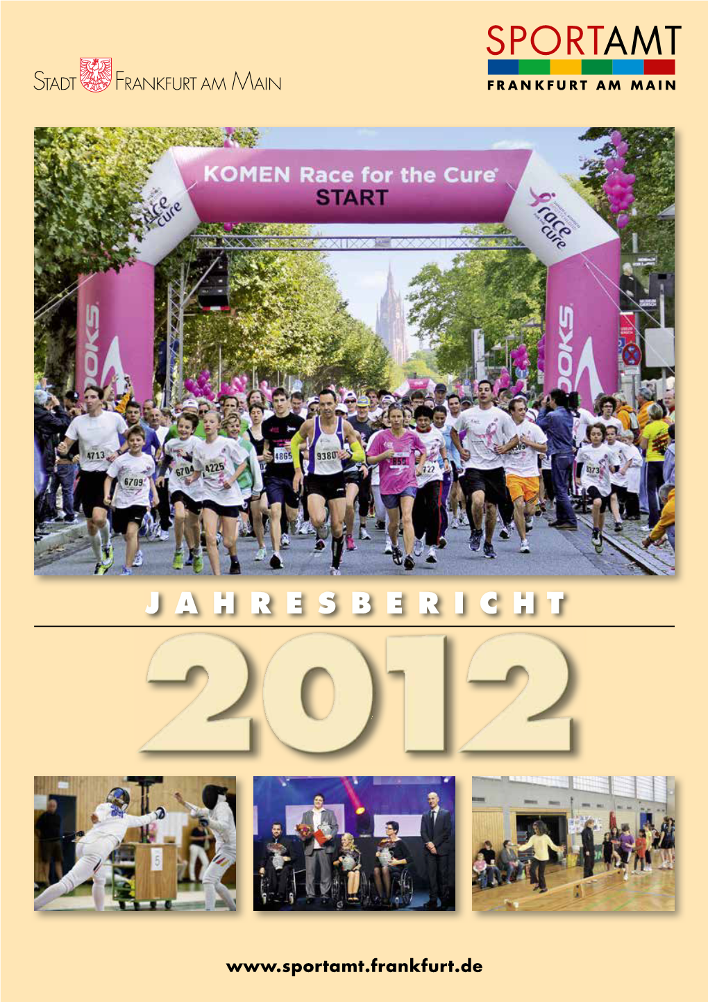 Jahresbericht 2012 Des Sportamtes
