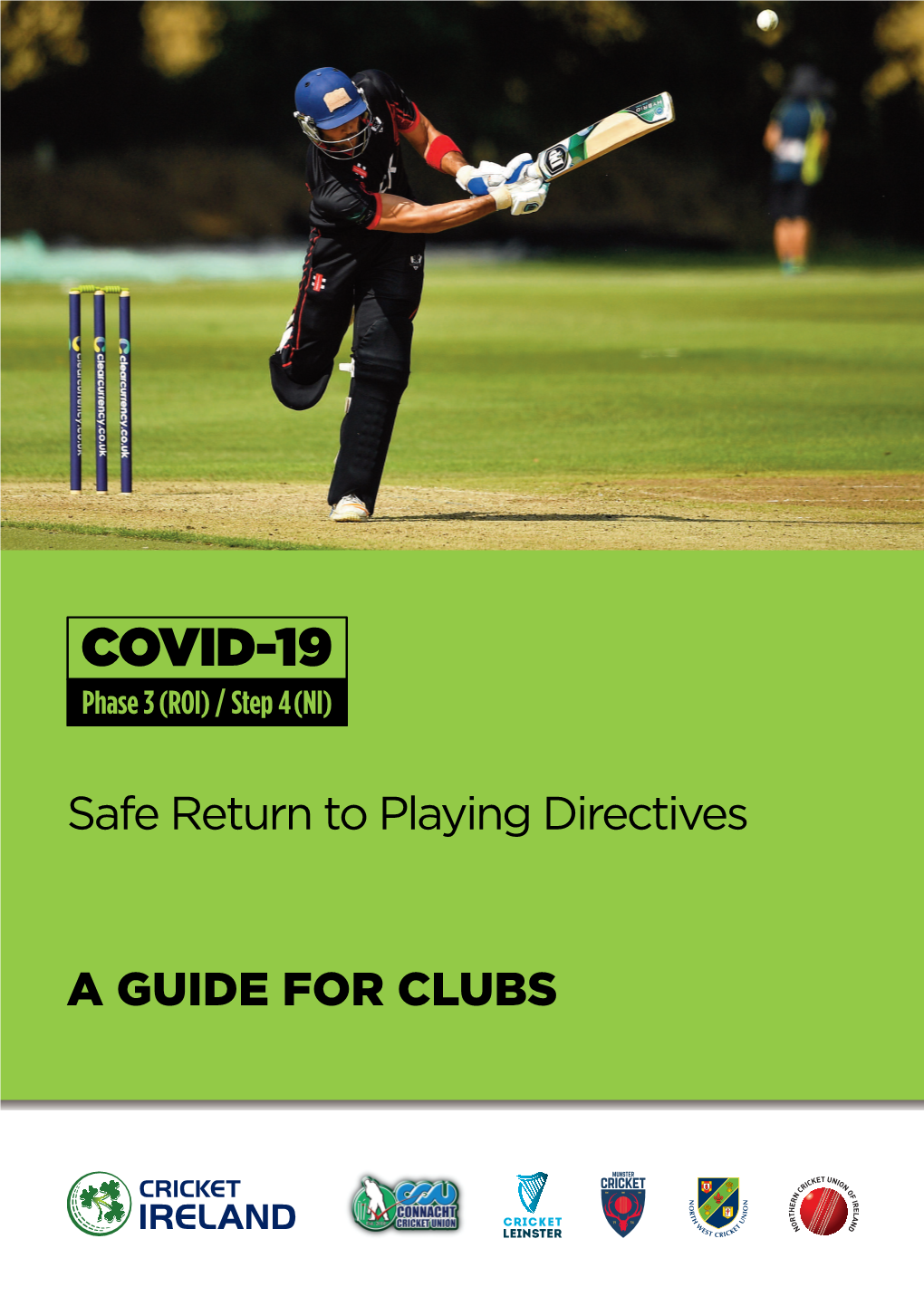 Safe Return to Playing Directives a GUIDE for CLUBS