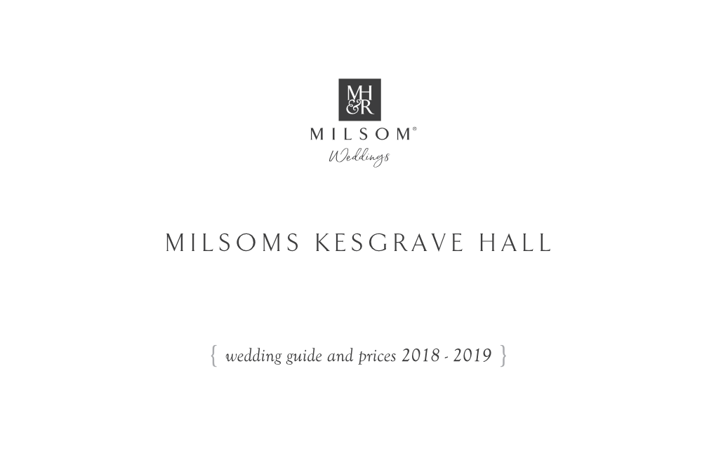 Milsoms Kesgrave Hall