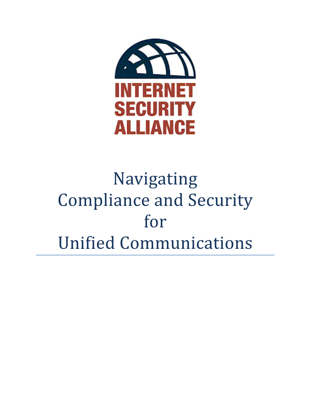 Nav Ng Igati Compliance and Security for Unified Communications