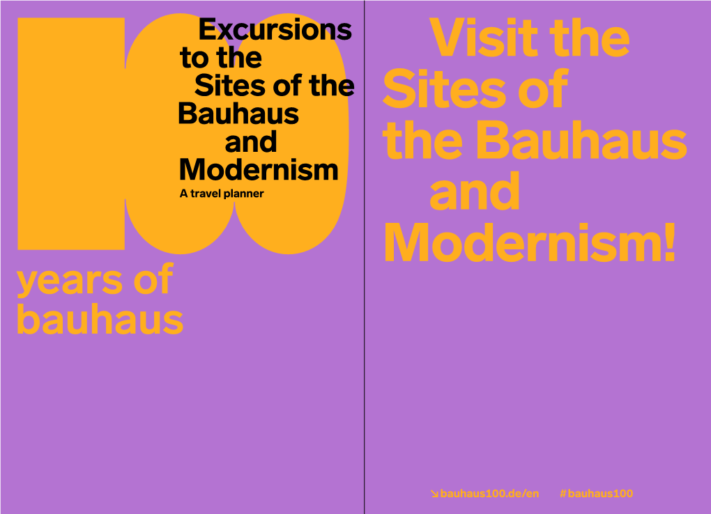 100 Years of Bauhaus