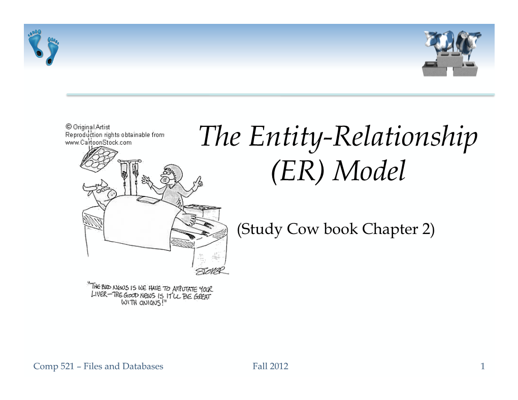 The Entity-Relationship (ER) Model