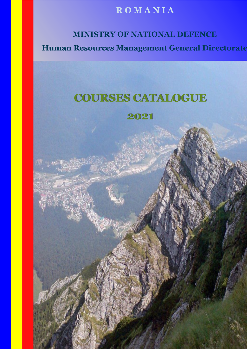 Courses Catalogue 2021 General Directorate for Human Resources Management