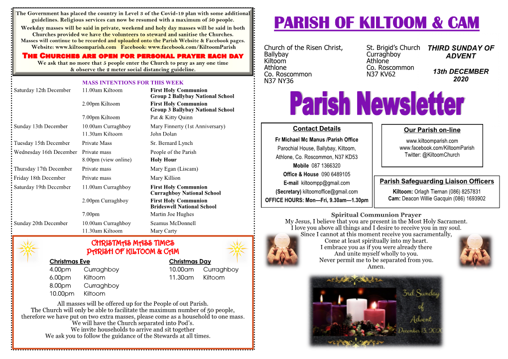 Parish of Kiltoom &