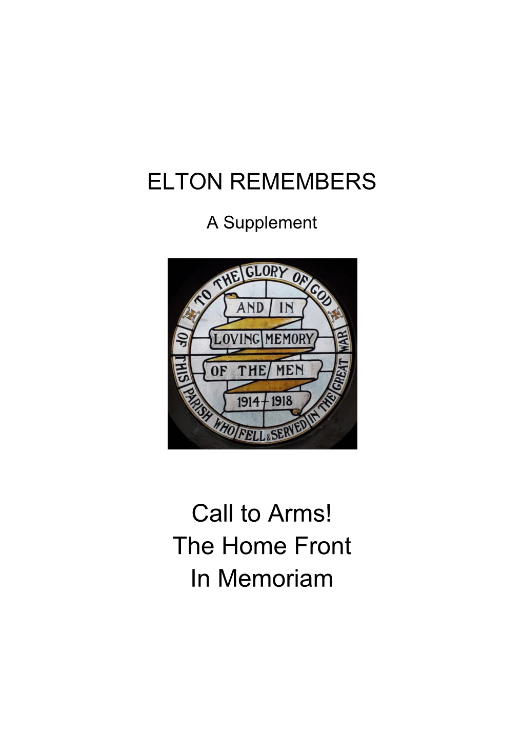 Elton Remembers Supplement (May 2020)